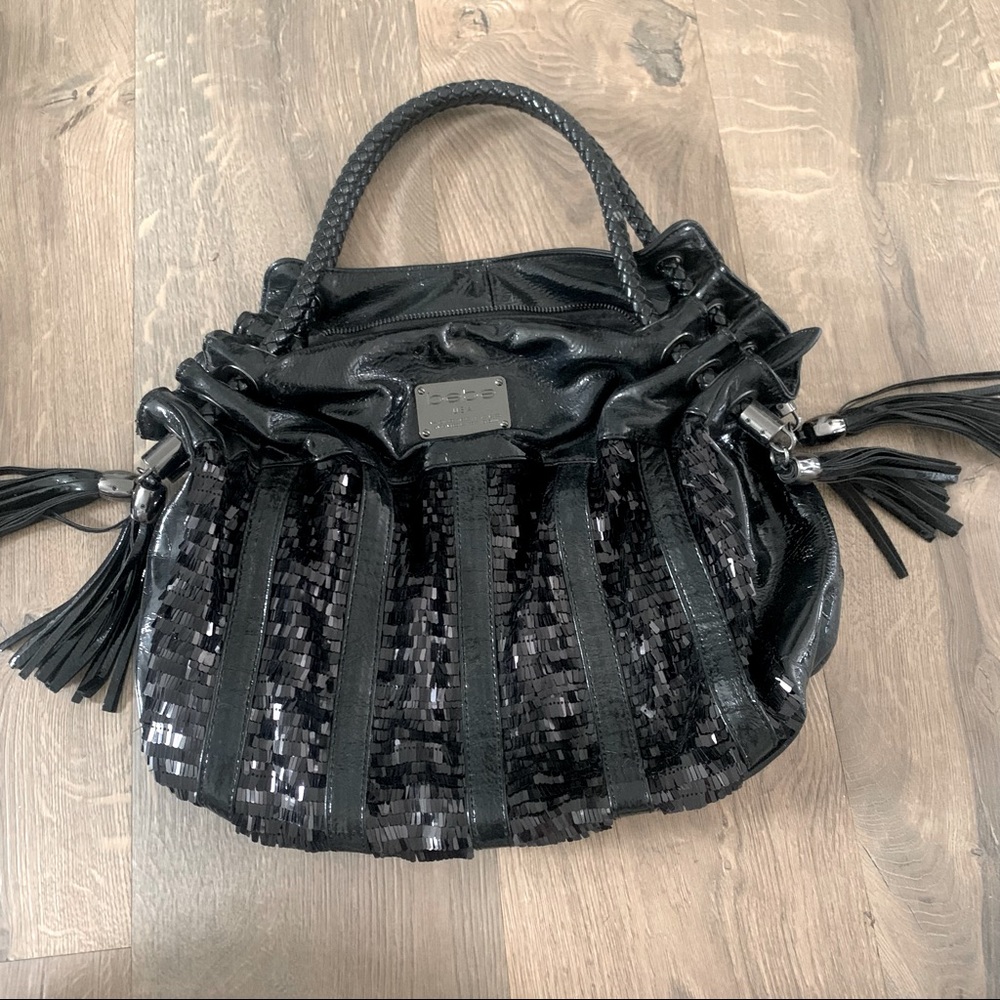 Sequin tassel Bebe bag